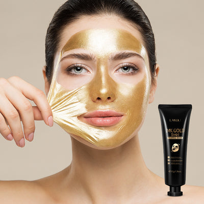 Masque Hydratant à Peeling en Feuille d'Or